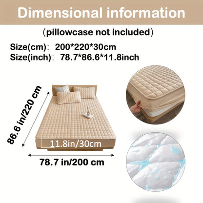 Waterdichte Gewatteerde Matrasbescherming Tegen Morsen, Vlekken en Vocht