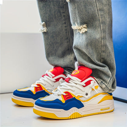 Cuthbert - Lage herensneaker met contrastdetails en sportieve zool