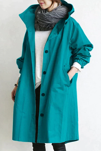 Trenchcoat waterdicht oversized halflang - Maris