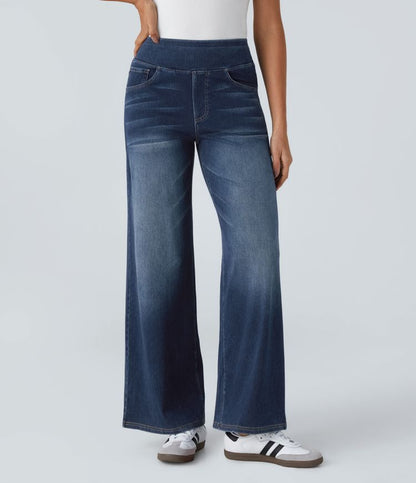 Lorena - Stretchy jeans met elastische tailleband