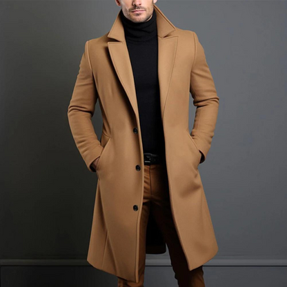 Matteo - Tijdloze trenchcoat met getailleerde pasvorm