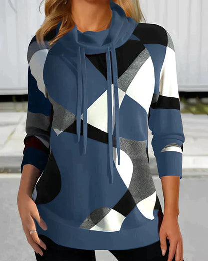 Laice - Capuchon met geometrisch patroon voor dames