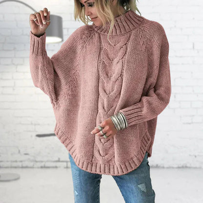 Madie - Gebreide oversized coltrui voor dames
