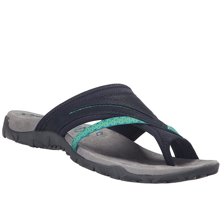 Marley - Suede sandalen dames extra demping