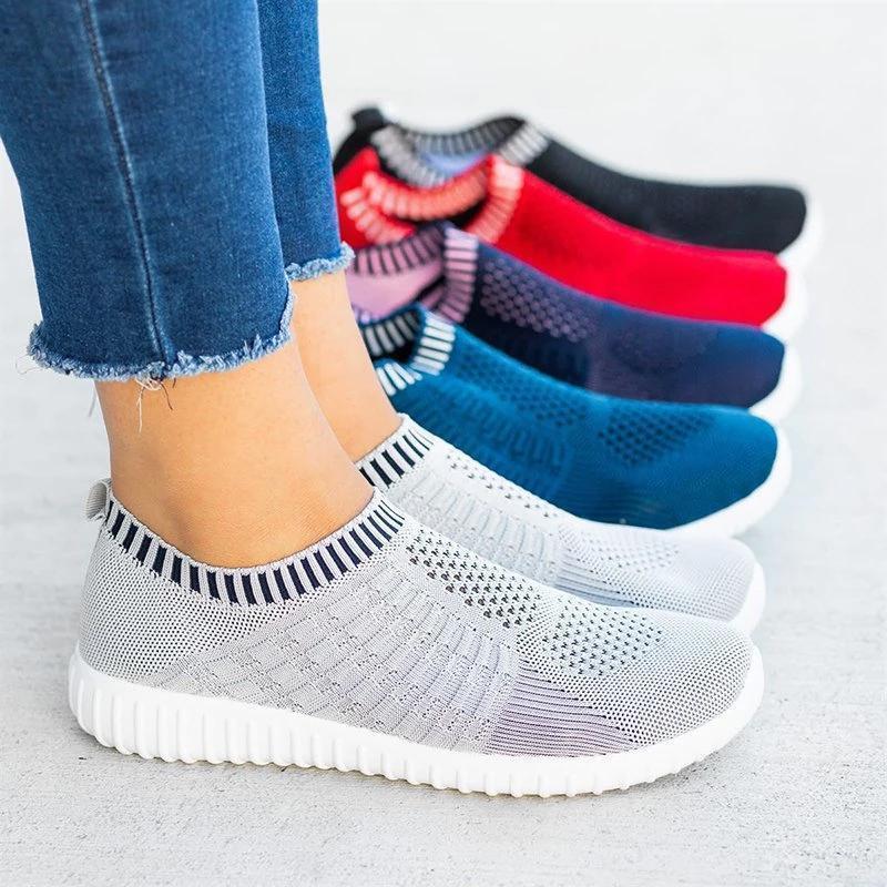 Norah - Ademend slip-on sneakerdesign voor dames