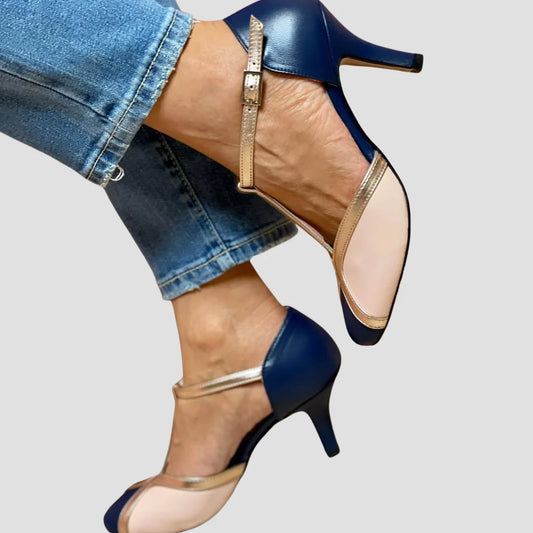 Cleonice - T-strap pumps met kitten heel voor dames