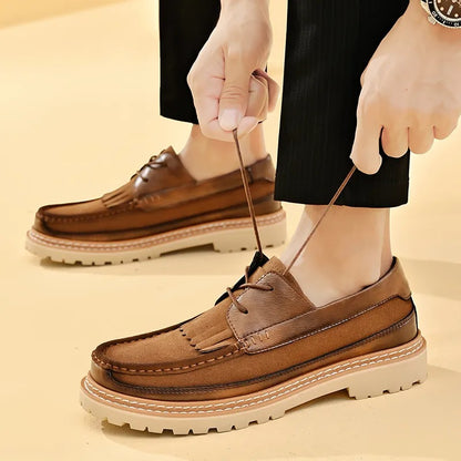 Halston | Suède loafers