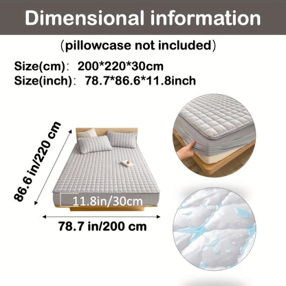 Waterdichte Gewatteerde Matrasbescherming Tegen Morsen, Vlekken en Vocht