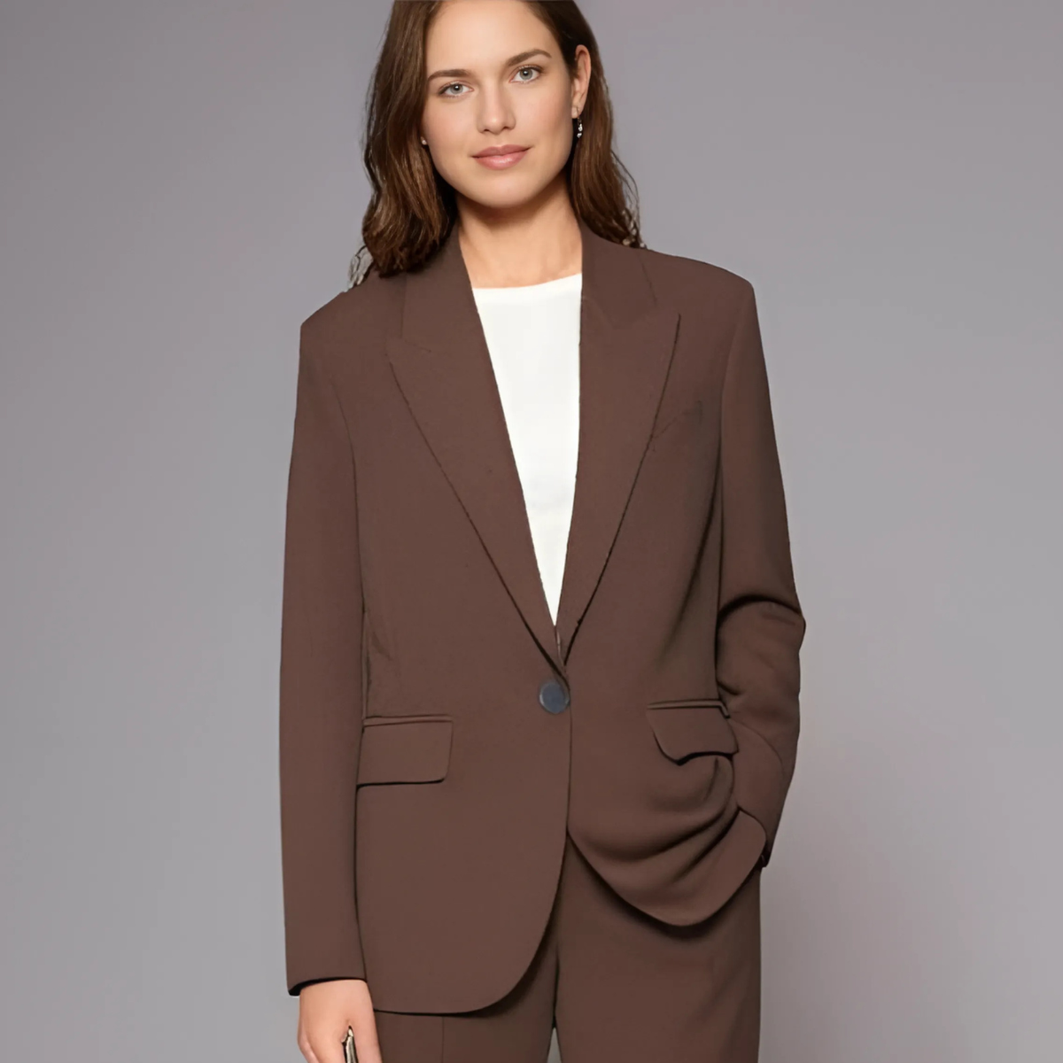 Josel - Damesblazer met één knoop