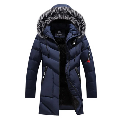 Henley - Heren winterparka met capuchon