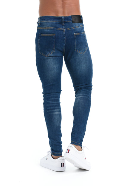 Webster - Klassieke skinny jeans met vervaagde wassing