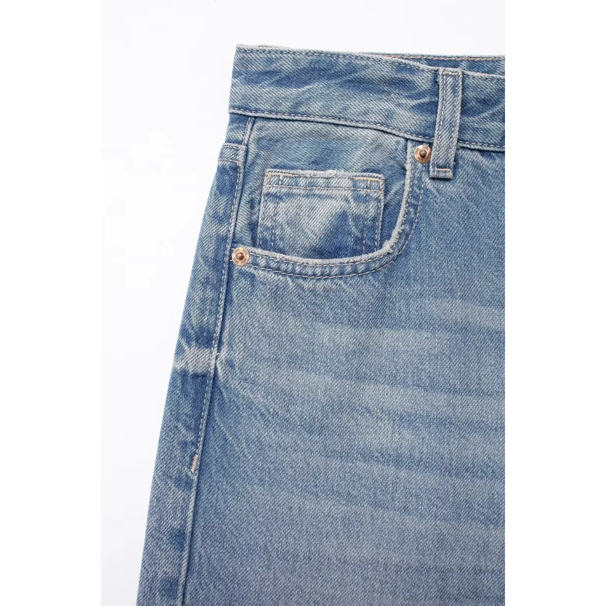 Fae - Flare damesjeans met hoge taille