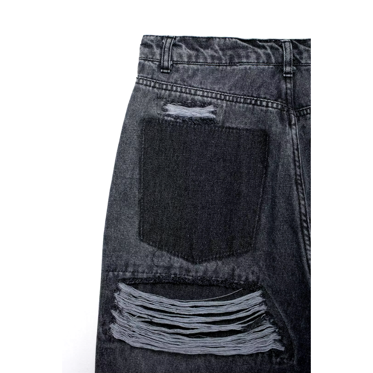 Nessa - Dames urban breeze jeans met brede pijpen