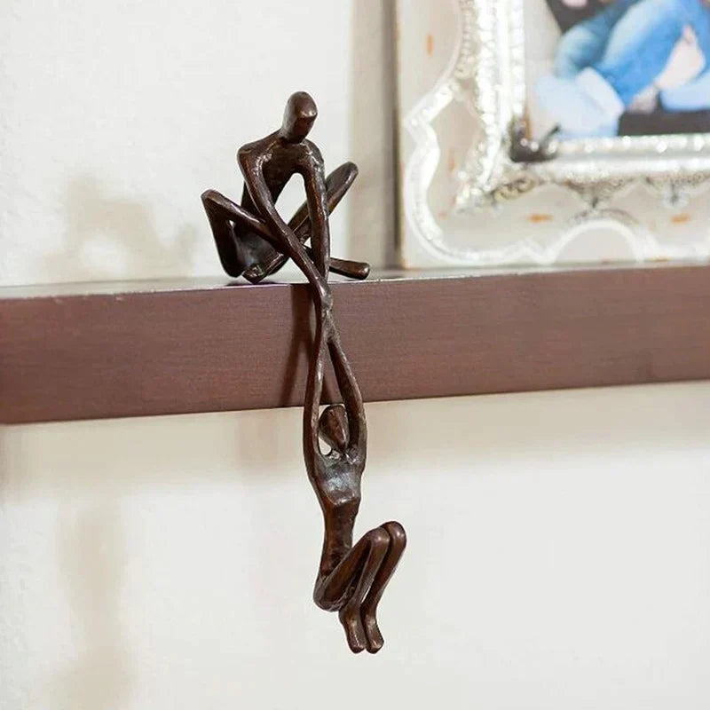 Eeuwige Schoonheid - Sculptuur Beeldje van Liefde en Kracht