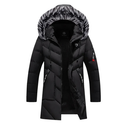 Henley - Heren winterparka met capuchon