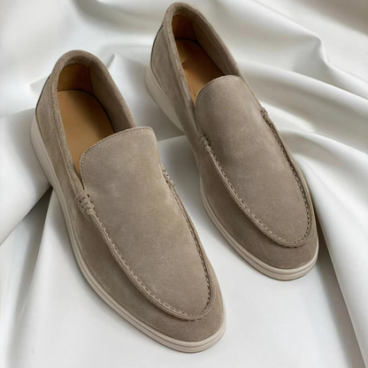 Redden - Casual instappers van suède loafers