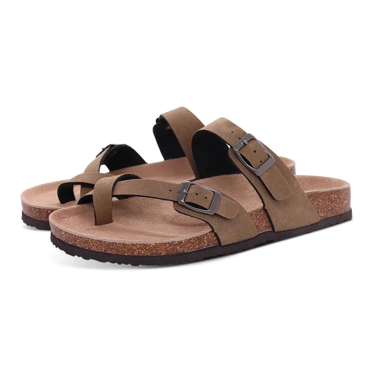 Summer Breeze - dames sandalen met open teen stijl en dubbele gesp