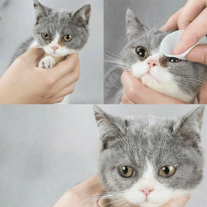 FreshEyes PetCare – Milde Reinigingspads voor Schone en Gezonde Dierenogen
