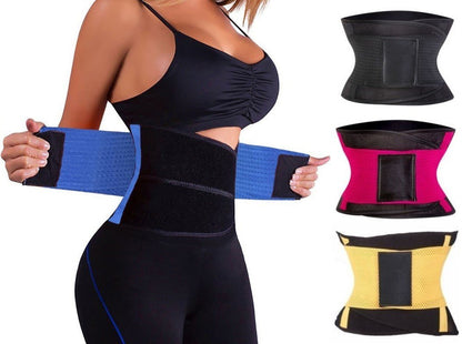 Aanpasbare taille trainer riem met dubbele compressiebanden