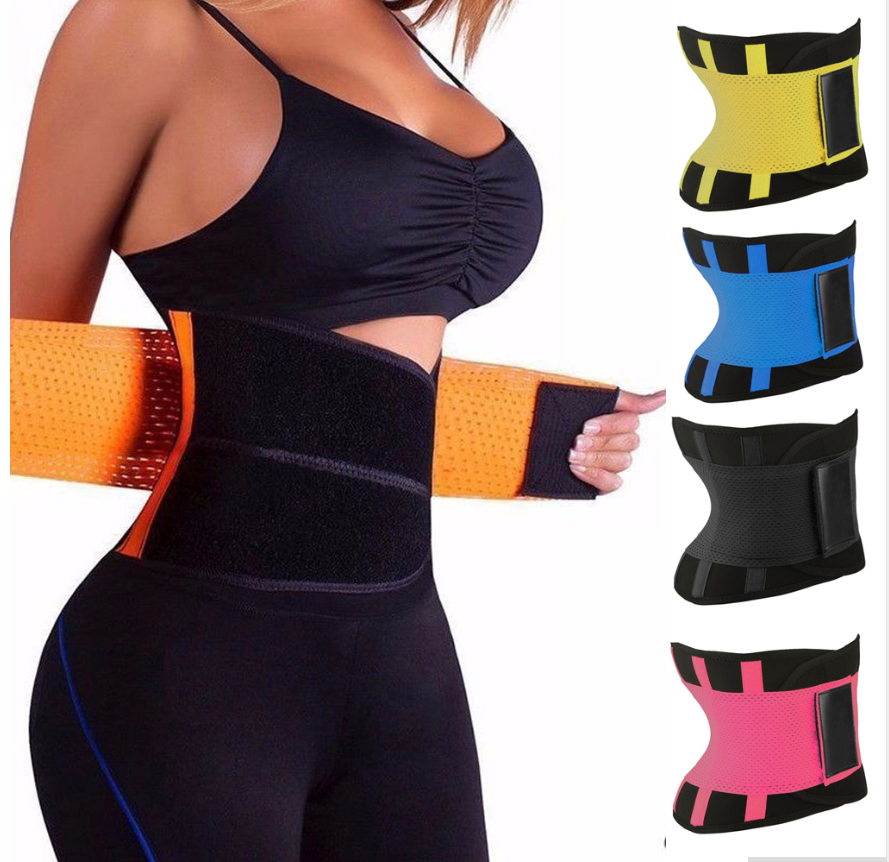 Aanpasbare taille trainer riem met dubbele compressiebanden