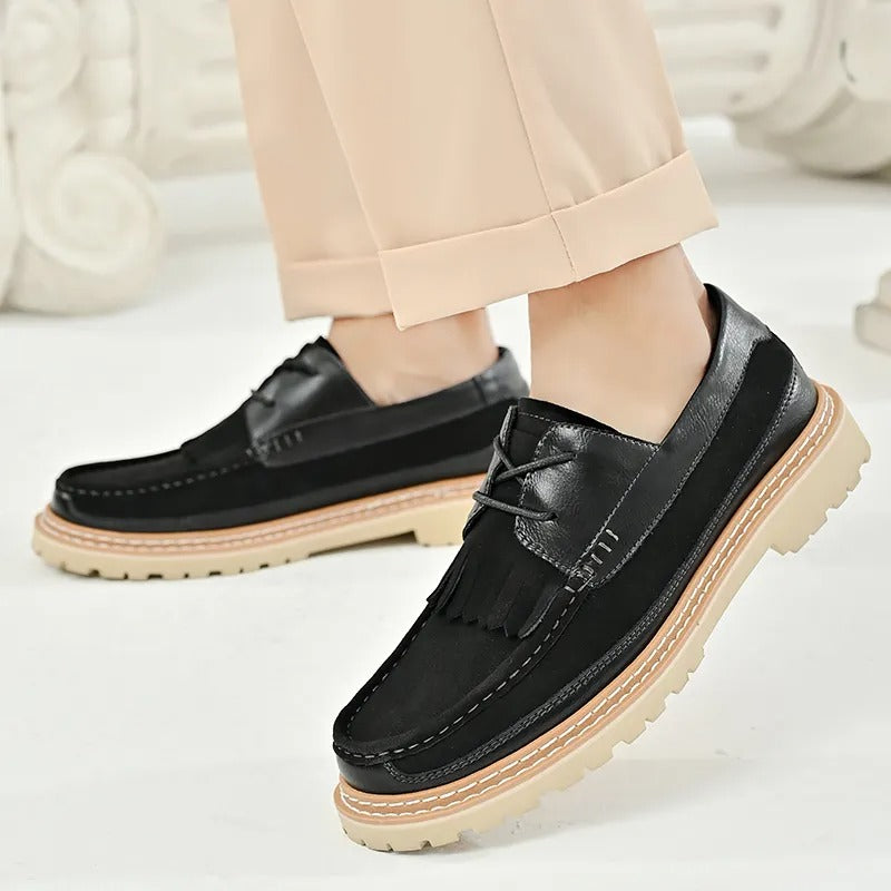 Halston | Suède loafers