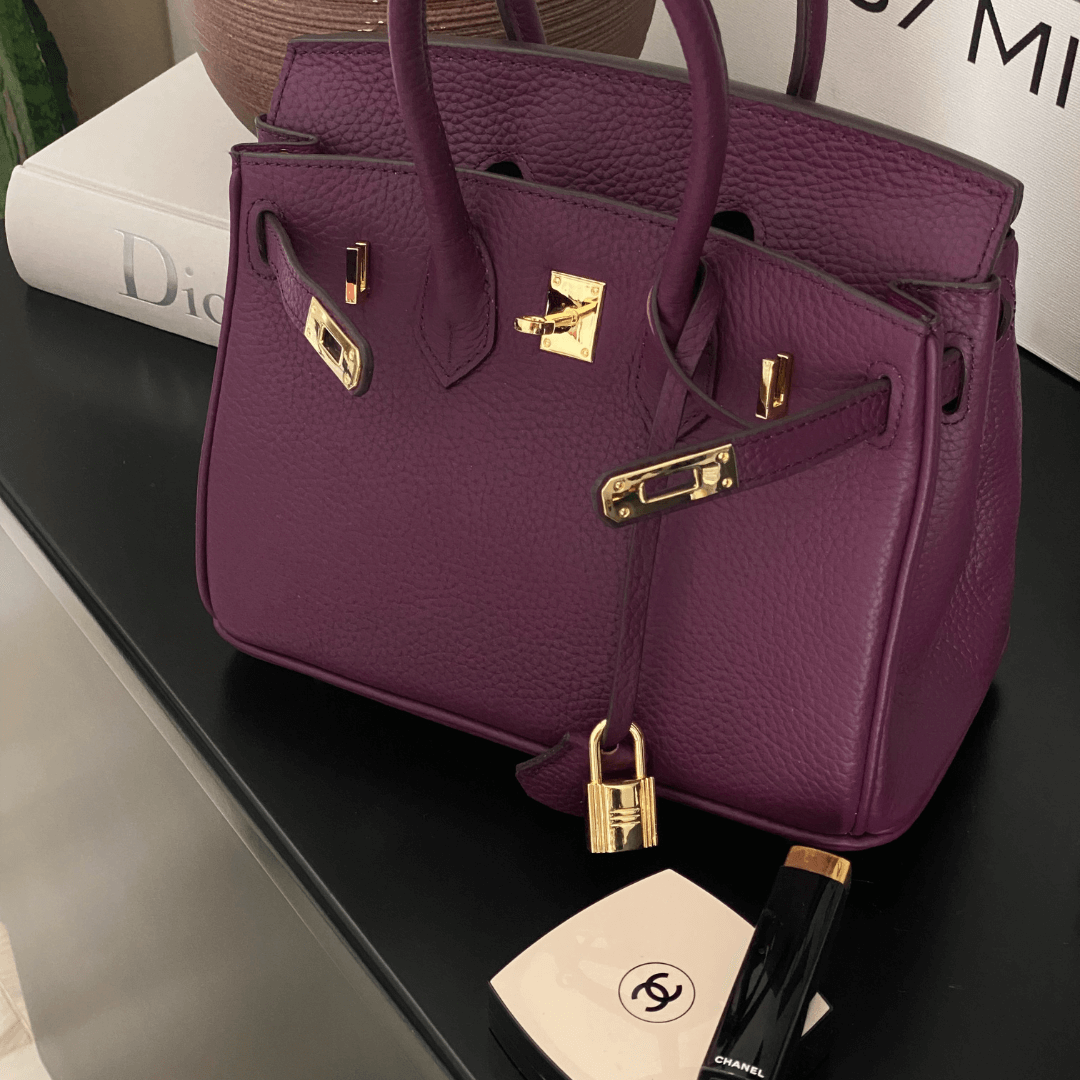 Luxe leren handtas voor dames - Valera