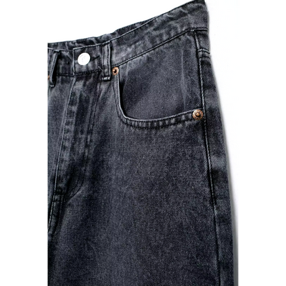 Nessa - Dames urban breeze jeans met brede pijpen