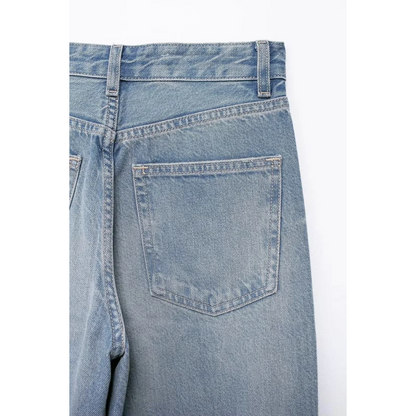Fae - Flare damesjeans met hoge taille