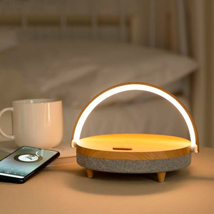 SmartHome - 1-in-1 Bluetooth speaker - telefoonoplader - LED lamp