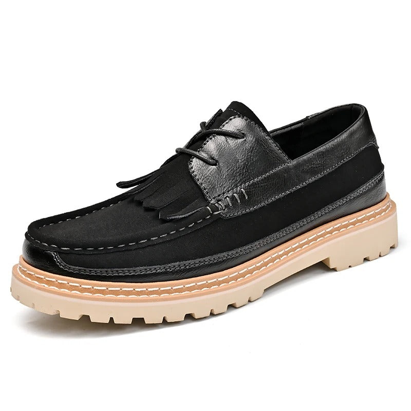 Halston | Suède loafers