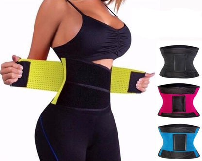 Aanpasbare taille trainer riem met dubbele compressiebanden