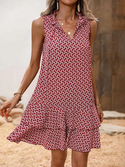 Julia – Elegante midi jurk patroon lente