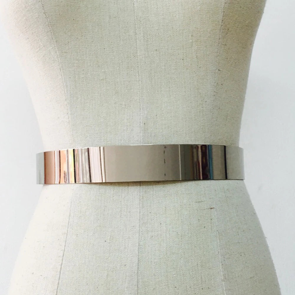 Elegante verstelbare metalen tailleriem