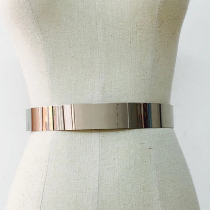 Elegante verstelbare metalen tailleriem