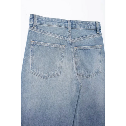 Fae - Flare damesjeans met hoge taille