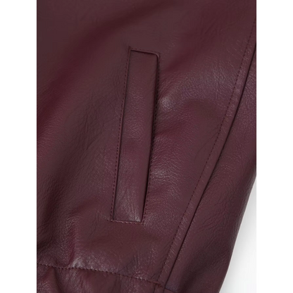 Muriela - Retro oversized leren jas