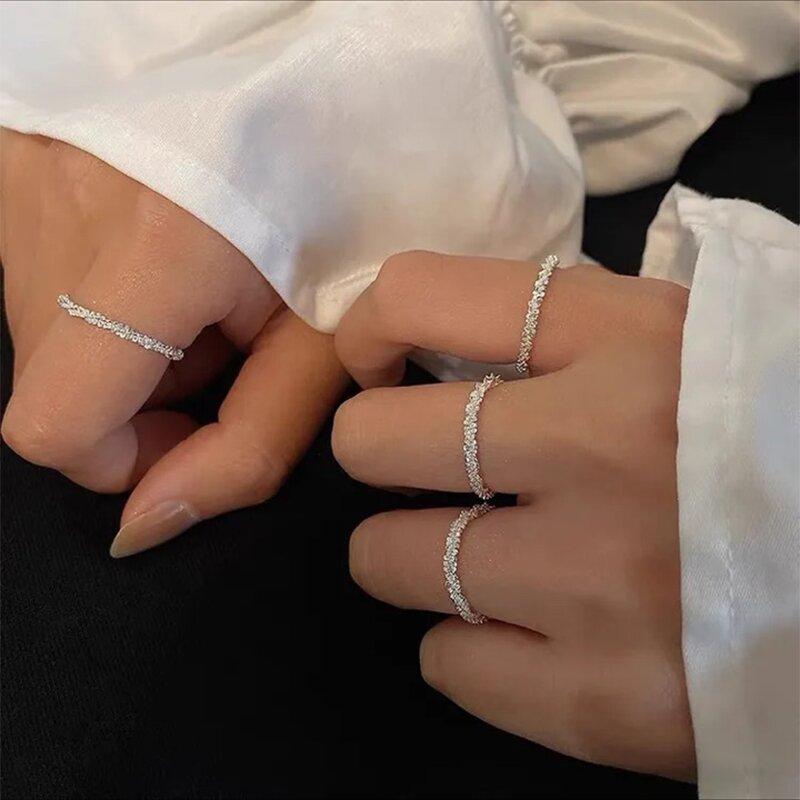 Daphne - Minimalistische damesringen set met verfijnd design