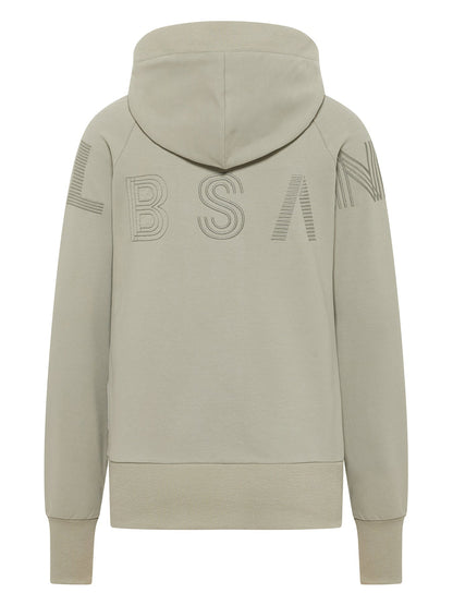 Flyn - Hoodie met ritssluiting, hoge kraag en voorzakken