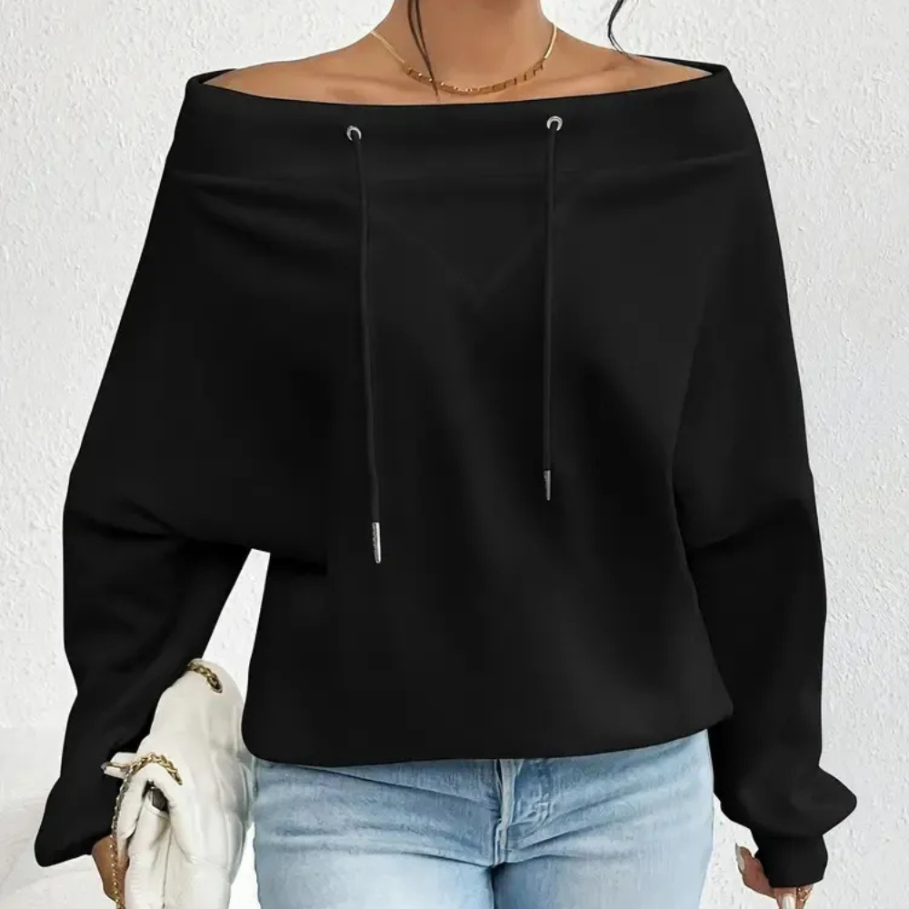 Zerina | Off-Shoulder Sweatshirt