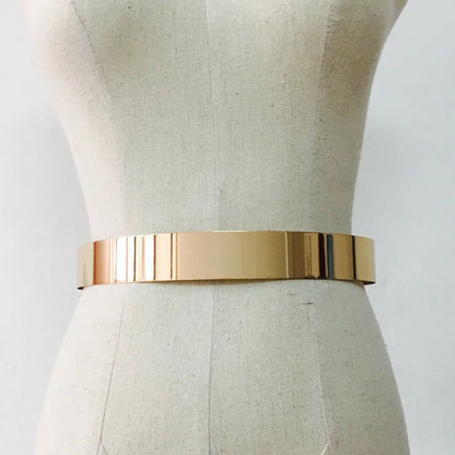 Elegante verstelbare metalen tailleriem