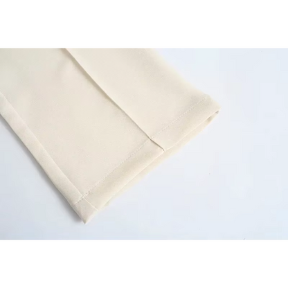 Larga - Dames casual broek beige