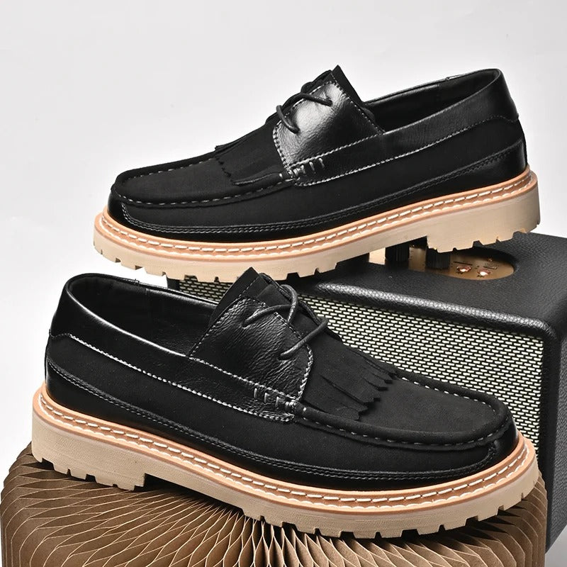 Halston | Suède loafers