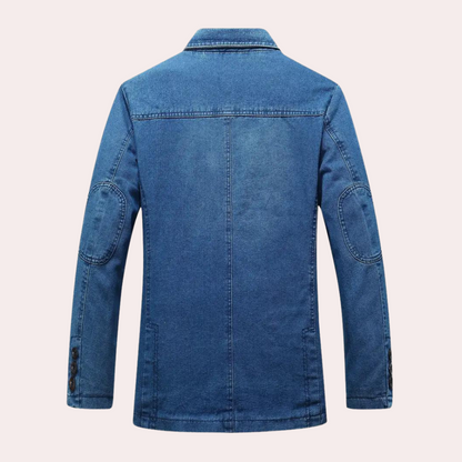 Jezar - Klassieke casual denim blazer voor heren