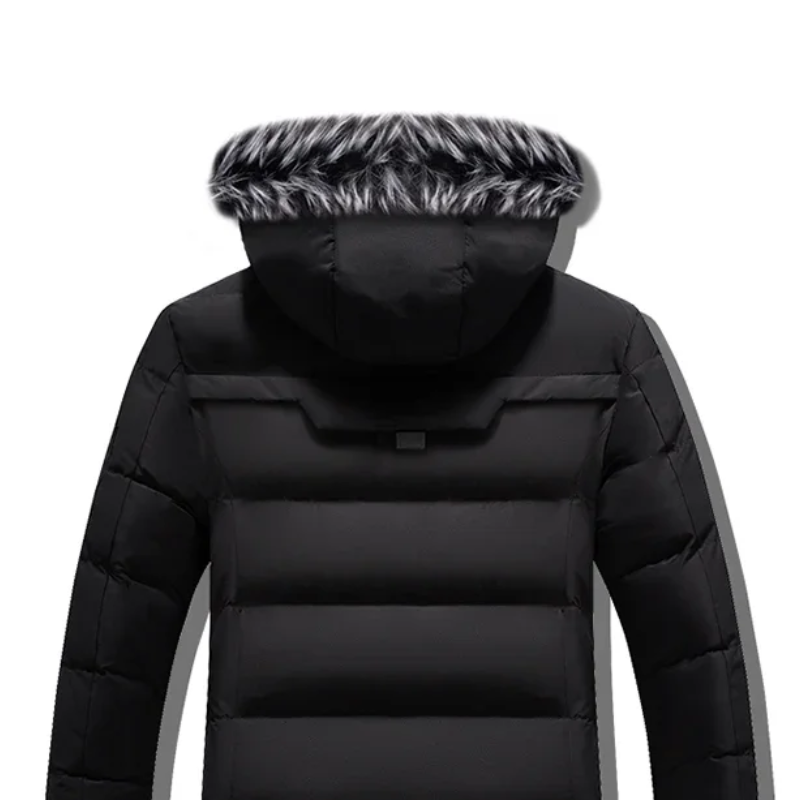 Henley - Heren winterparka met capuchon