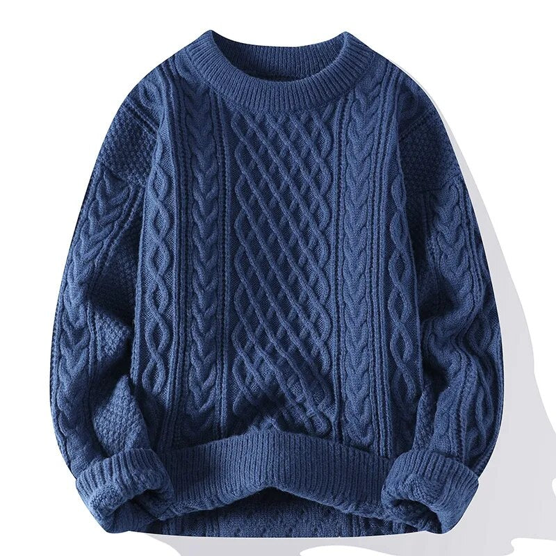 Casey - Cosy gebreide kabeltrui unisex