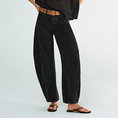 Clotilde  - Dames jeans met rechte pijp en relaxte fit