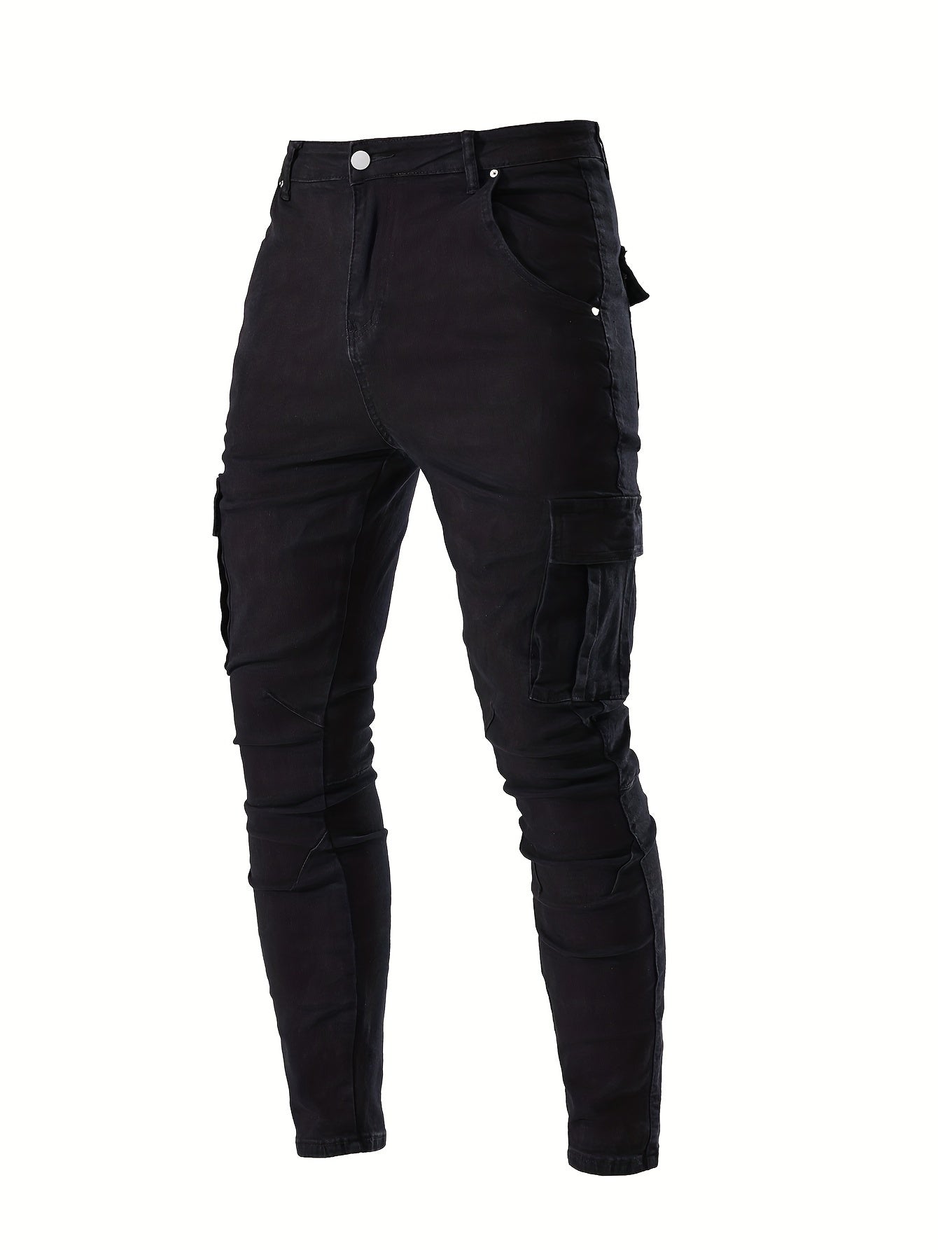 Heren Casual Cargo Rekbare Skinny Jeans - Patrick