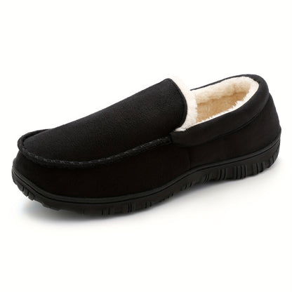 Eilidh - Vrouwen knusse slip-on loafers met imitatiebont voering