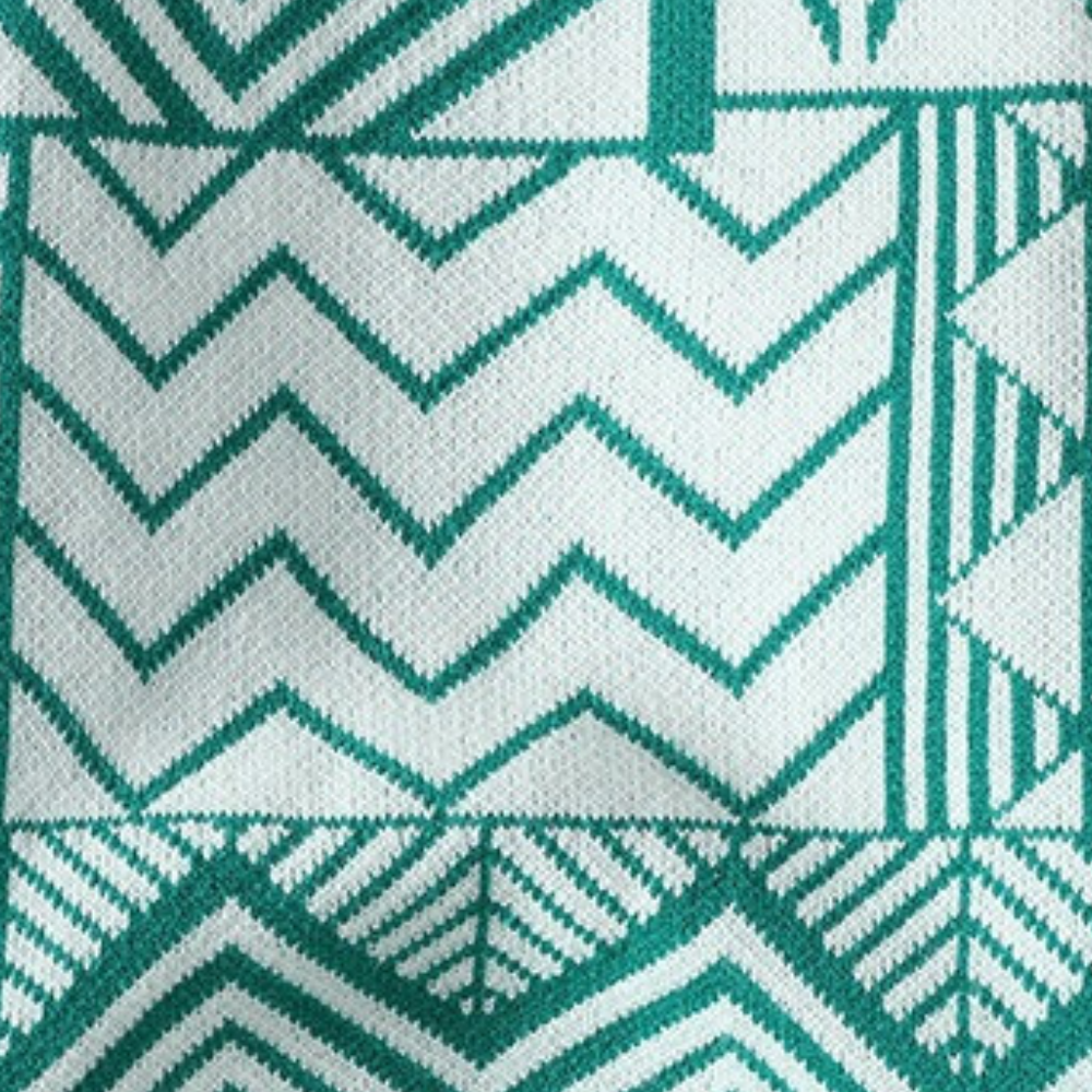 Yarrow | Gebreide Trui met Geometrisch Patroon