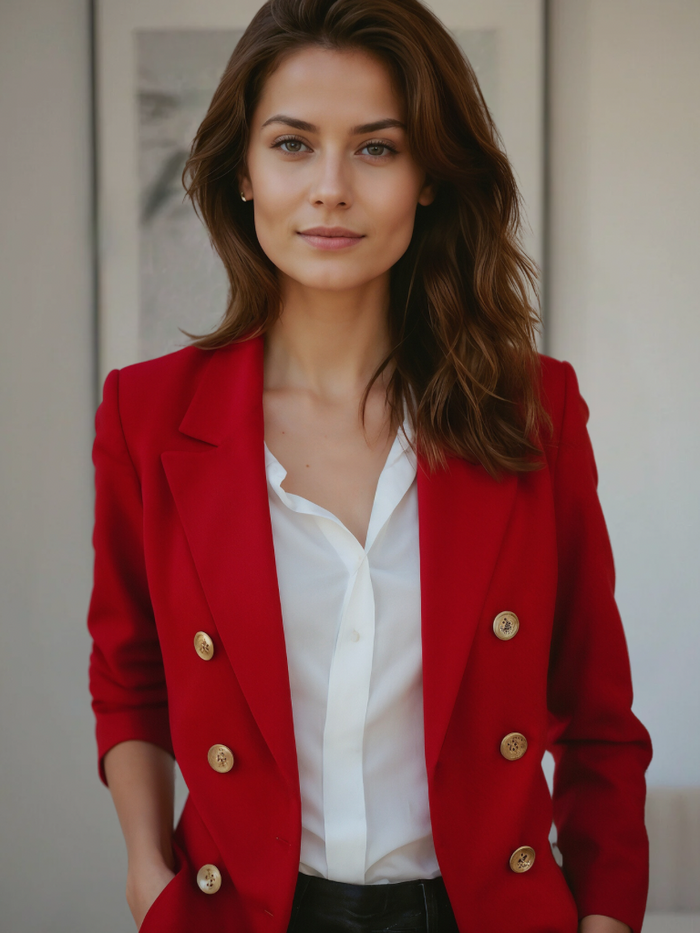 Rhea- Luxueuze op Maat Gemaakte Blazer